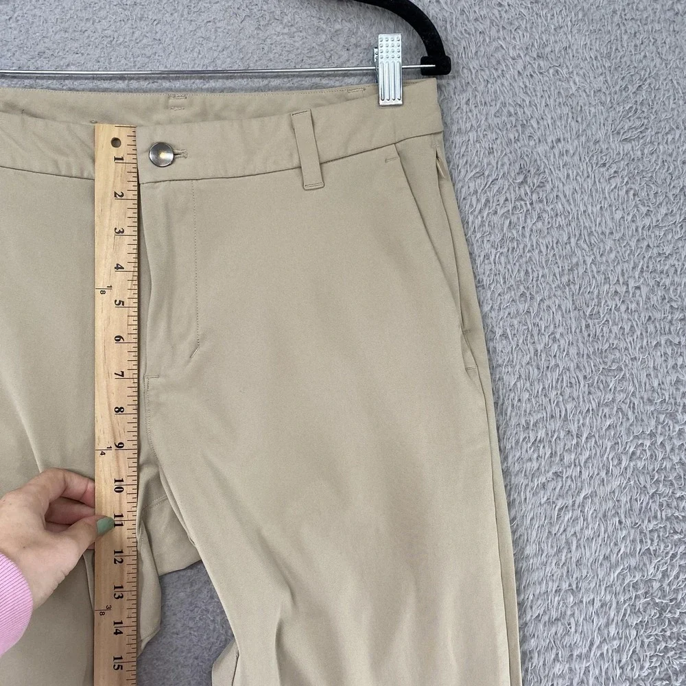 Lululemon Commission Pants Mens 31x30 Chino Beige Tapered Golf Office Work